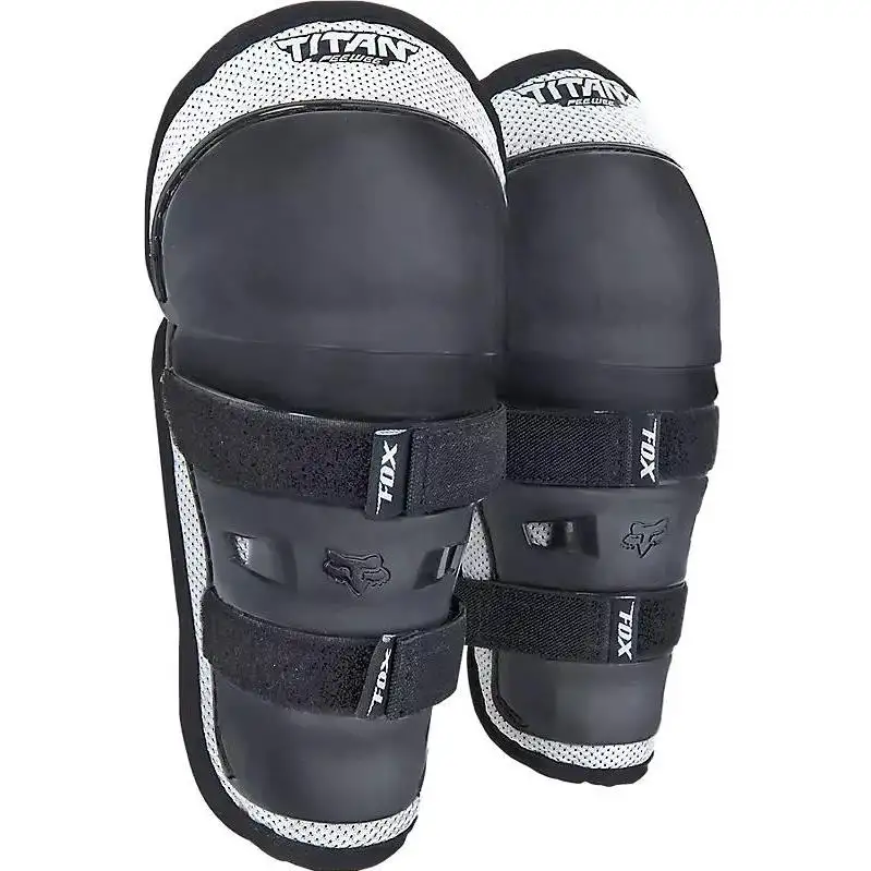 Skydd Fox Peewee Titan Knee - Shin Guard Black/Pink