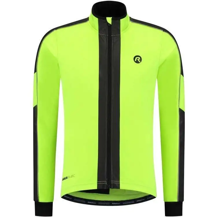Cykeljacka Rogelli Essential Hi Vis Herr Gul