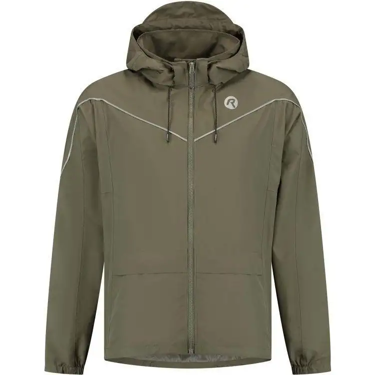 Regnjacka Rogelli Commuter Essential Unisex Grön