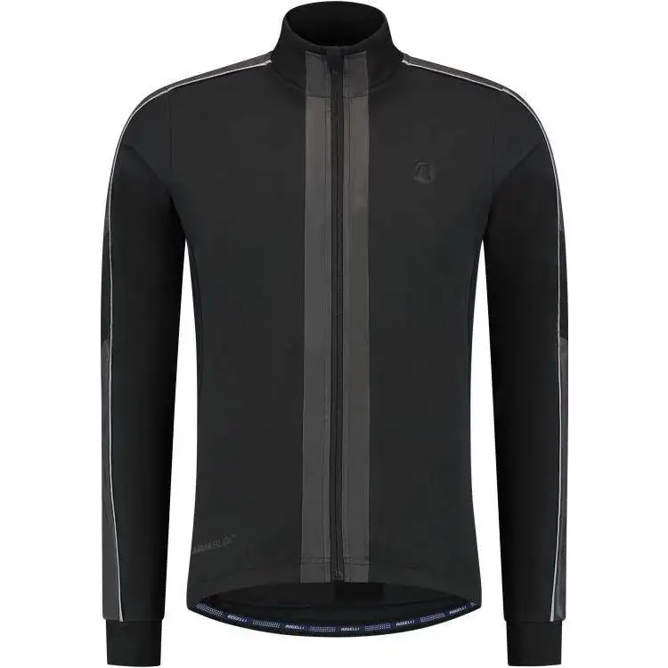 Cykeljacka Rogelli Essential Hi Vis Herr Svart