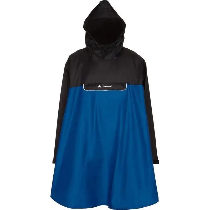 Cykeljacka Vaude Valero Poncho Dark Sea/Black