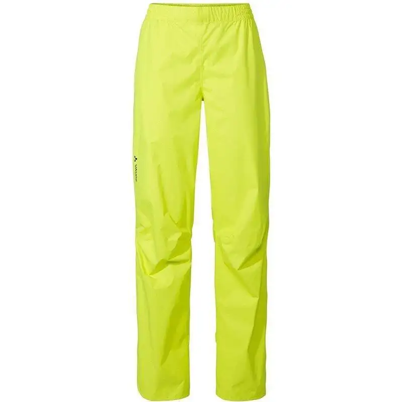 Cykelbyxor Vaude Dam Drop Pants II Neon Yellow Unisex