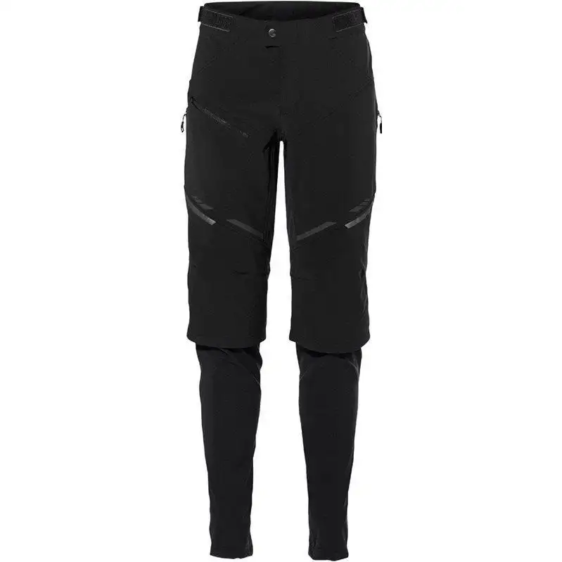 Cykelbyxor Vaude Herr Virt Softshell Pants II Black/Black
