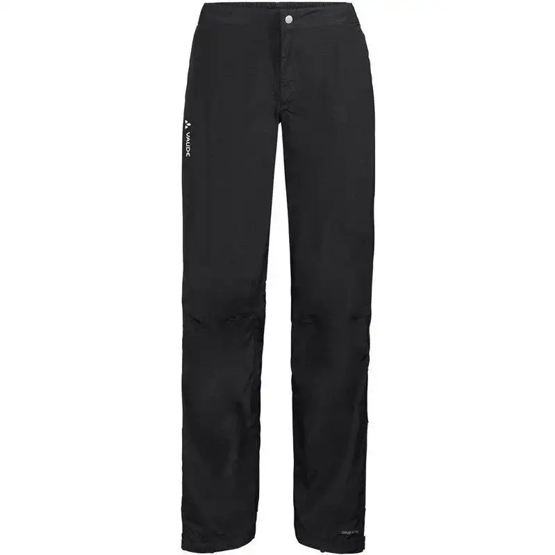 Cykelbyxor Vaude Dam Yaras Rain Pants III Black