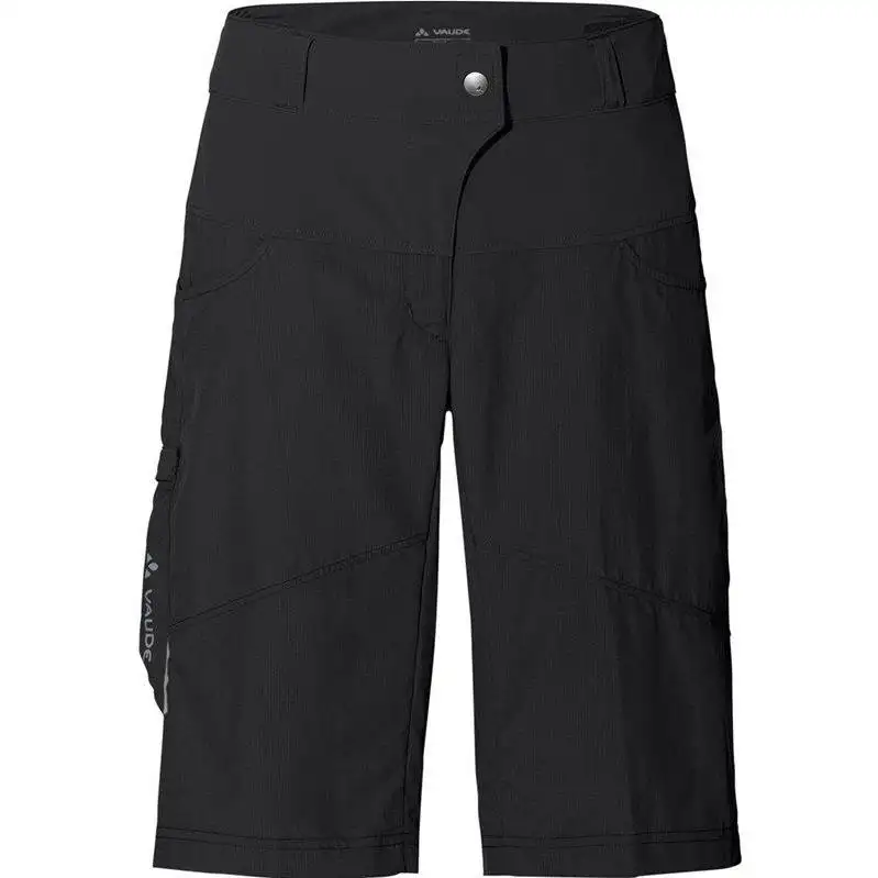 Cykelbyxor Vaude Dam Qimsa Shorts Black Unisex