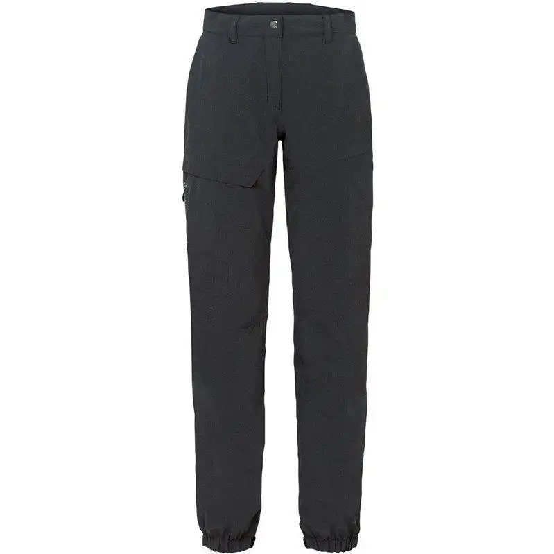 Cykelbyxor Vaude Dam Yaras Warm Rain Pants Black Unisex