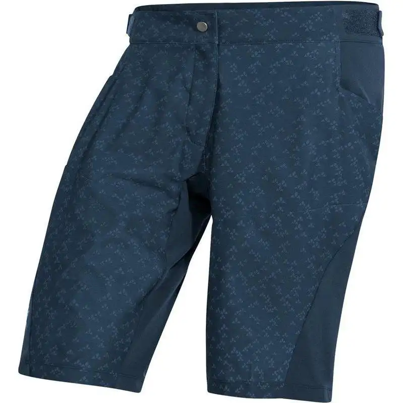 Cykelbyxor Vaude Dam Ledro Print Shorts Dark Sea
