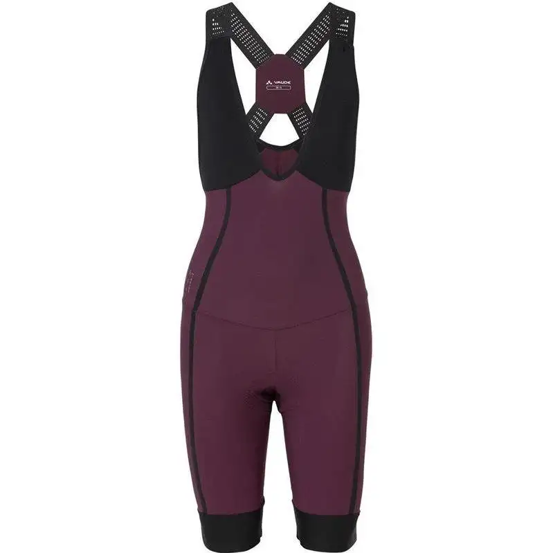 Cykelbyxor Vaude Dam Furka Bib Tights Cassis