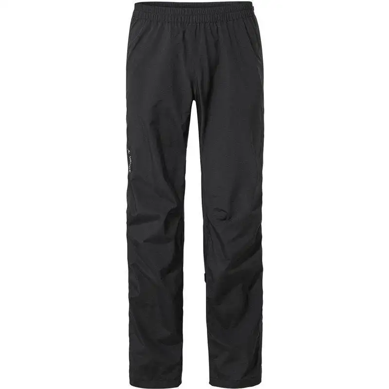 Cykelbyxor Vaude Herr Yaras Rain Zip Pants IV Black