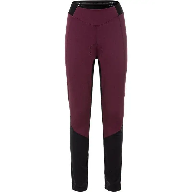 Cykelbyxor Vaude Dam Posta Warm Tights II Cassis