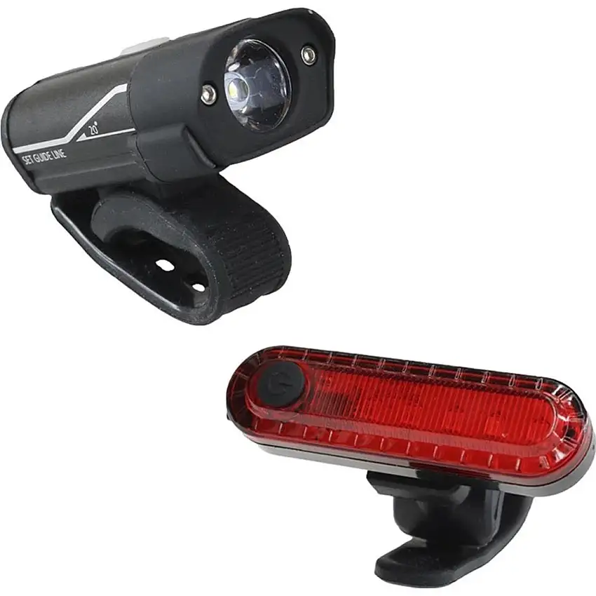 Lampset Halo Alfa 400lm & Omega USB 100lm
