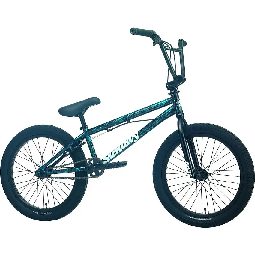 BMX Sunday Forecaster Park Cyan Rain 20"