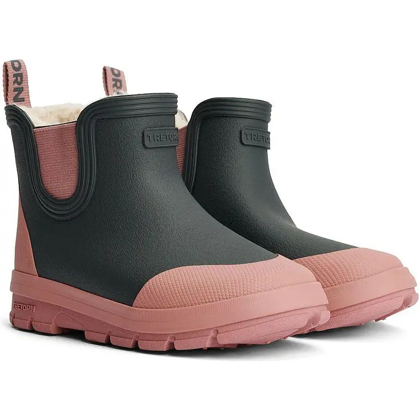 Gummistövlar Tretorn Barn Aktiv Chelsea Winter Black Oyster