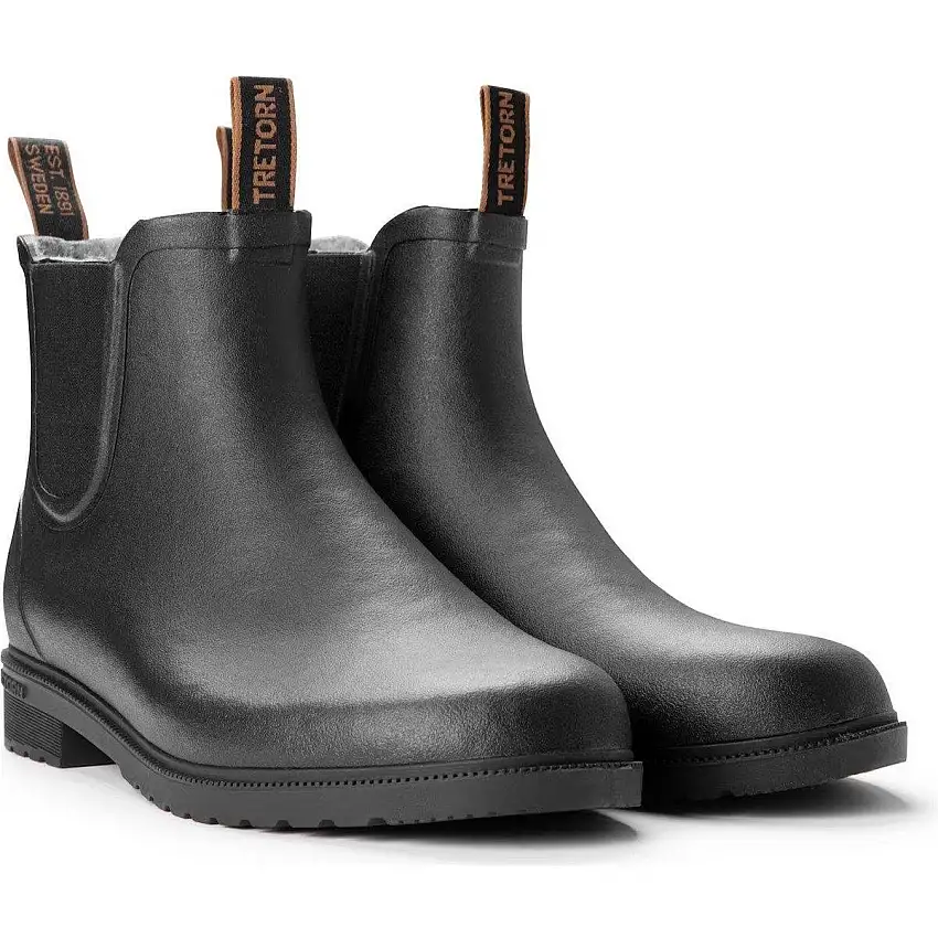 Gummistövlar Tretorn Chelsea Classic Wool Black
