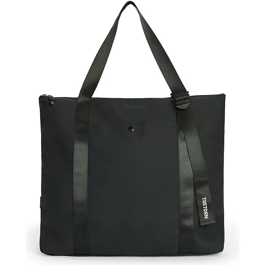 Axelväska Tretorn Wings Big Tote Jet Black