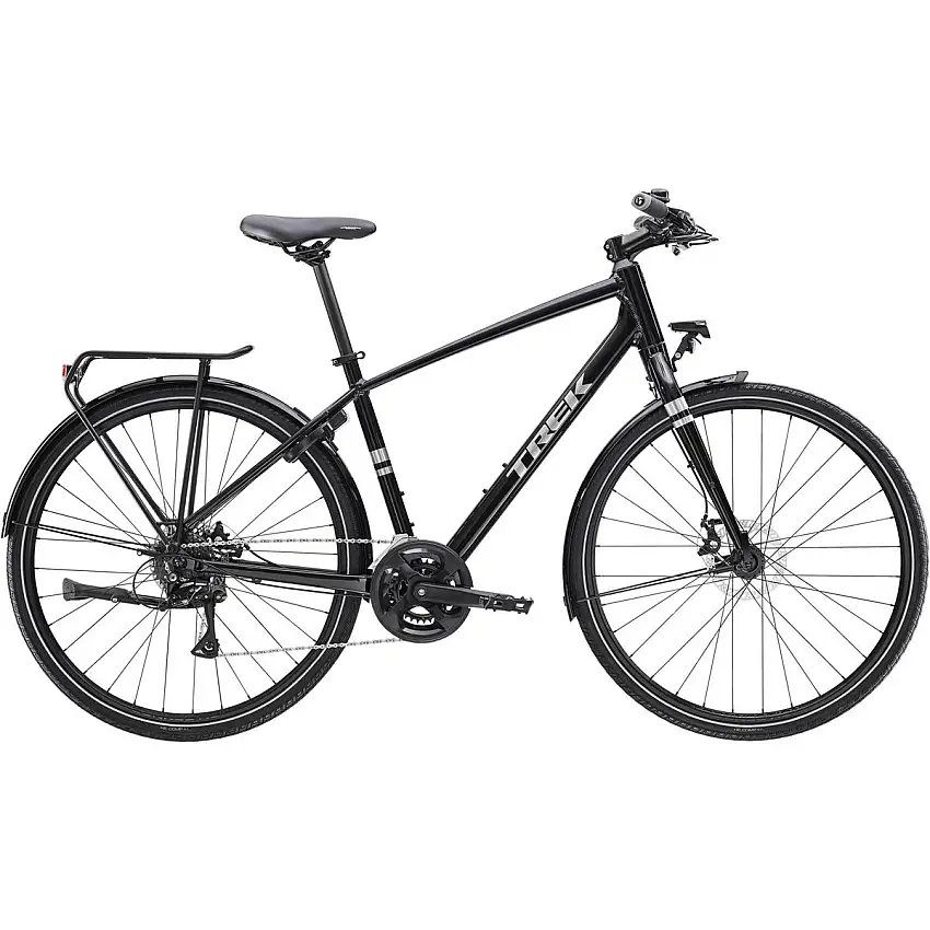 Cityhybrid Trek Verve 1 Equipped Trek Black