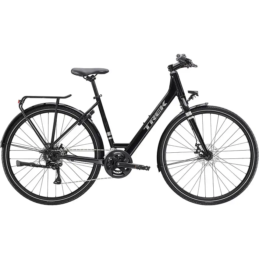 Cityhybrid Trek Verve 1 Equipped Lowstep Trek Black