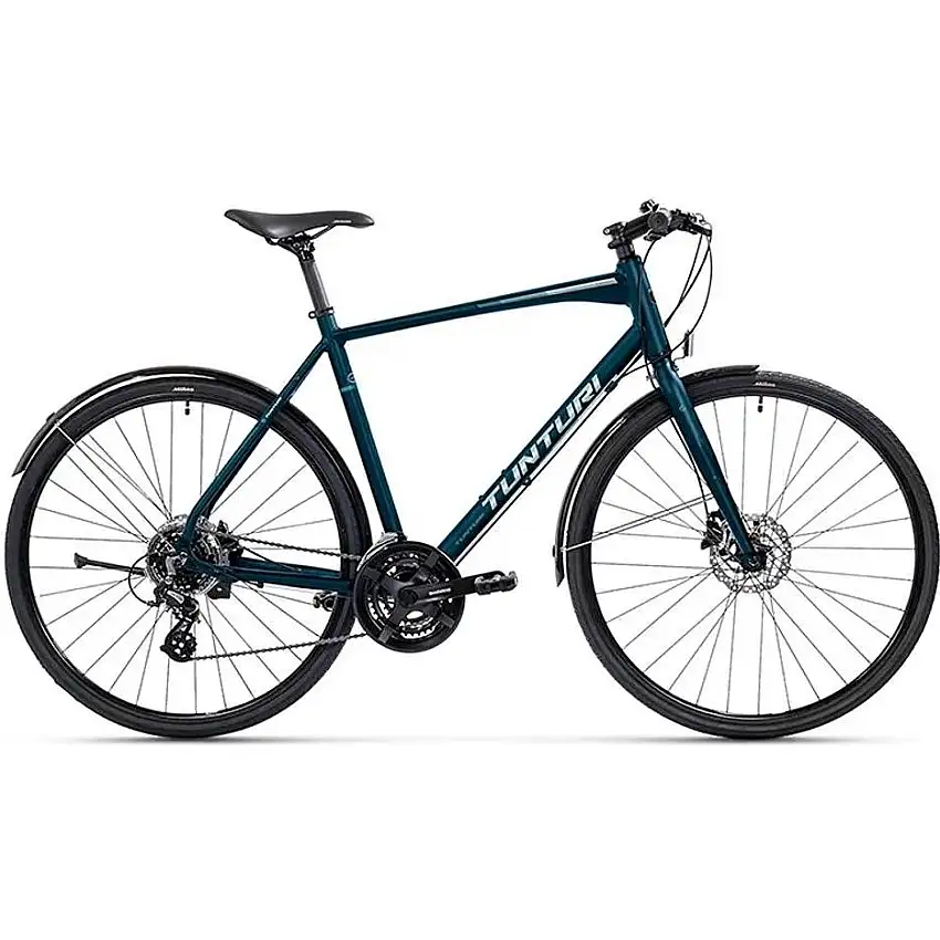 Cityhybrid Tunturi CX500 Herr Dark Blue/Light Blue