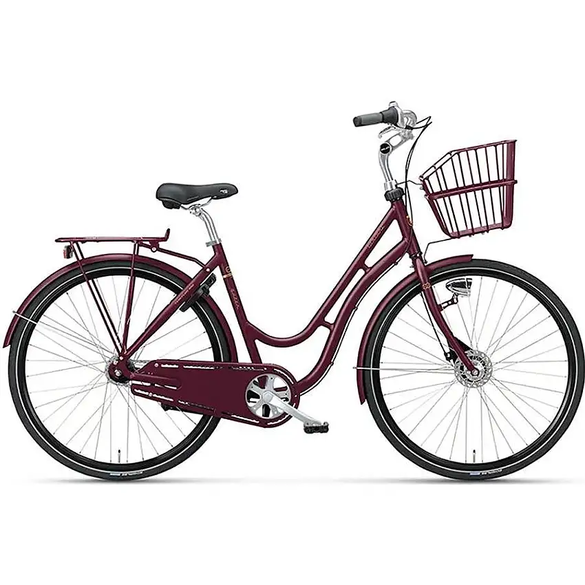 Damcykel Tunturi Queen Dam Matt Red/Bronze