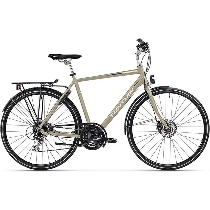 Cityhybrid Tunturi TX500 Herr Mattebeige/Blue