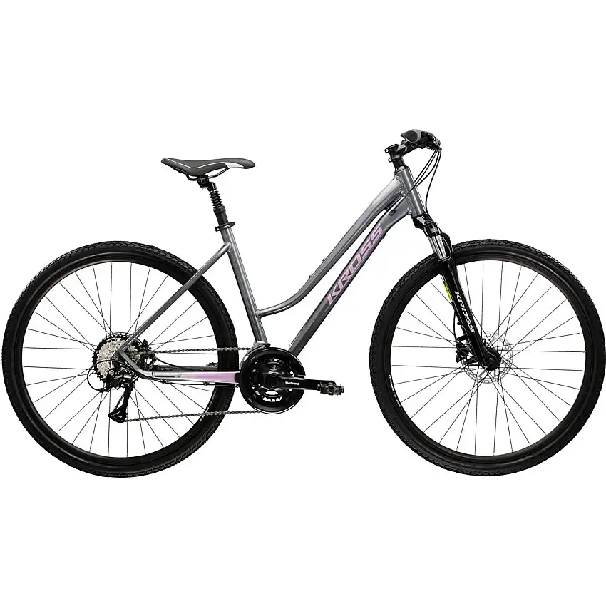 Crosshybrid Kross Evado 4.0 Lady Grey/Pink