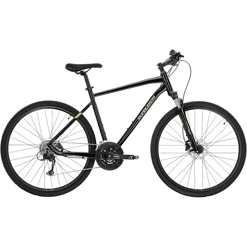 Crosshybrid Kross Evado 5.0 Black/Green 28"