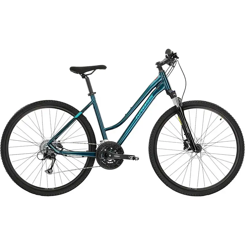 Crosshybrid Kross Evado 5.0 Lady Turquise/Green 28