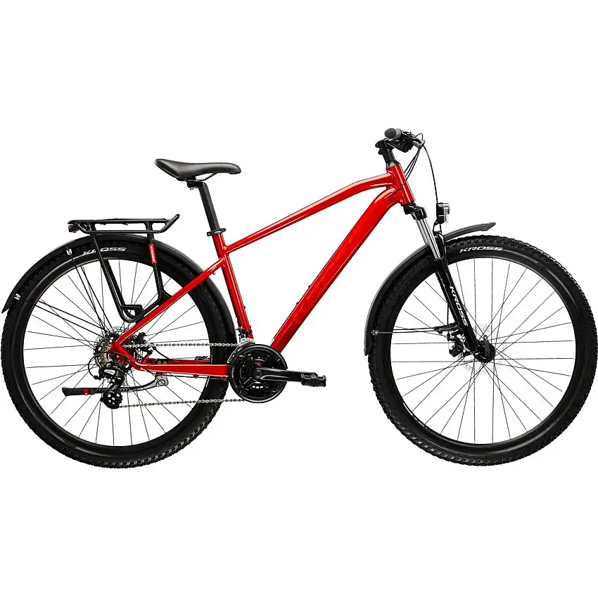 Hardtail MTB Kross Hexagon 2.0 EQ Red/Maroon 2025