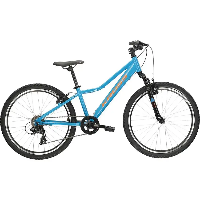Barncykel Kross Hexagon Jr 1.0 Blue/Orange 24
