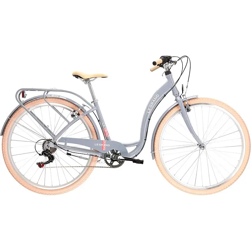 Damcykel Kross Le Grand Lille 2 Grey/Pink 28
