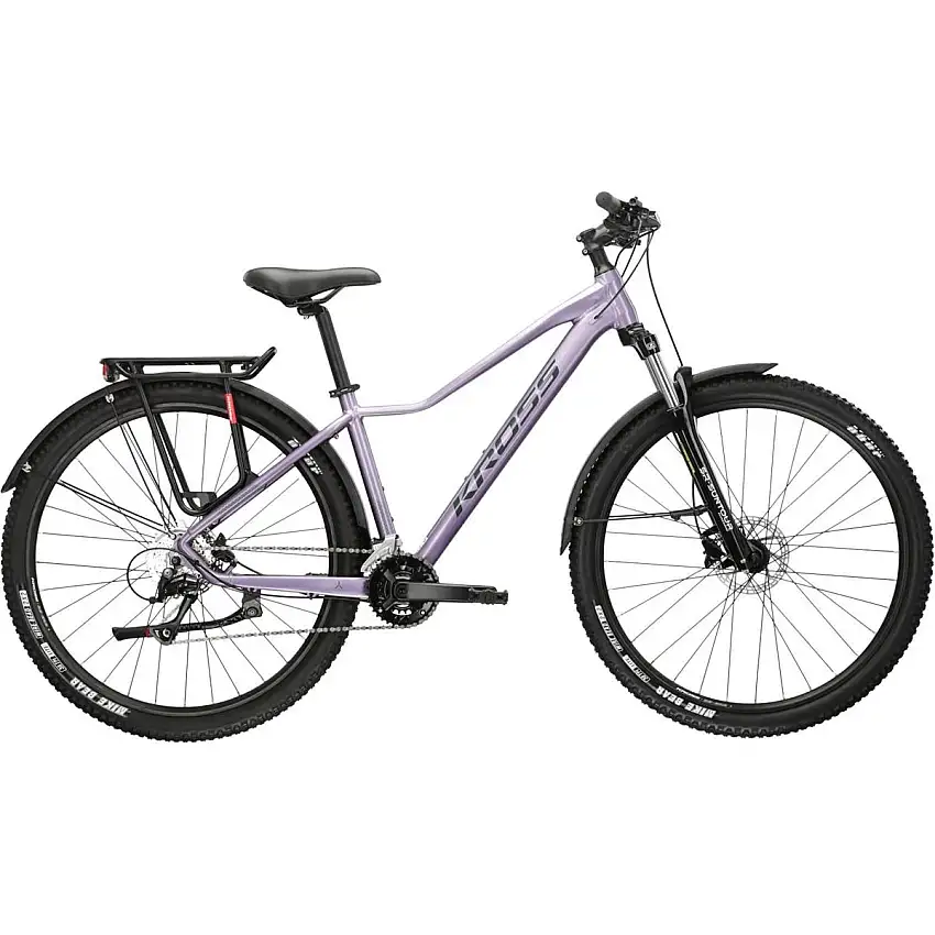 Hardtail MTB Kross Lea 4.0 EQ Violet/Graphite 2024