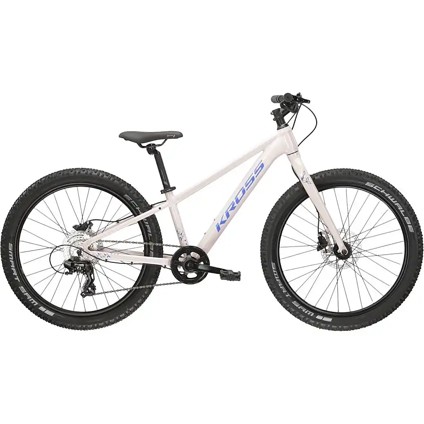 Barncykel Kross Lea Jr 2.0 Pink/Violet 24