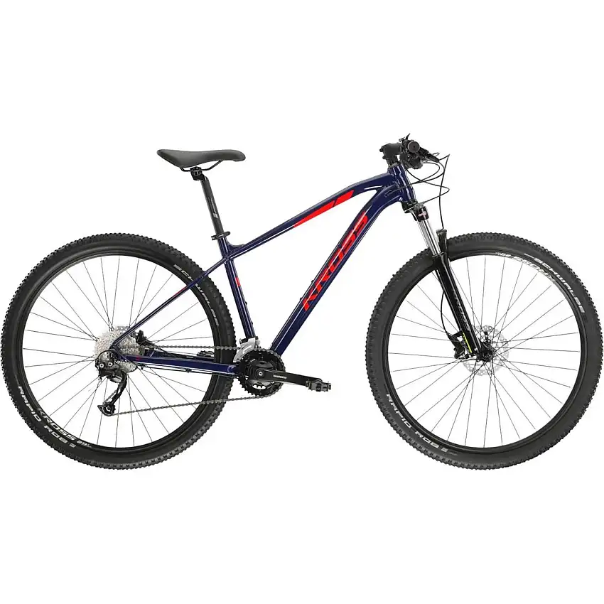 Hardtail MTB Kross Level 2.0 Navy Blue/Red 29