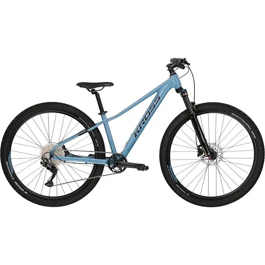 Barncykel Kross Level Jr 6.0 Blue/Black 27.5"