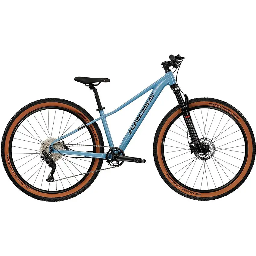 Barncykel Kross Level Jr 6.0 Blue/Black 27.5