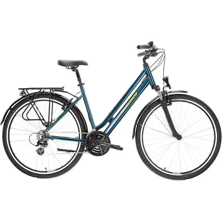 Cityhybrid Kross Sentio 2.0 Turquise/Yellow