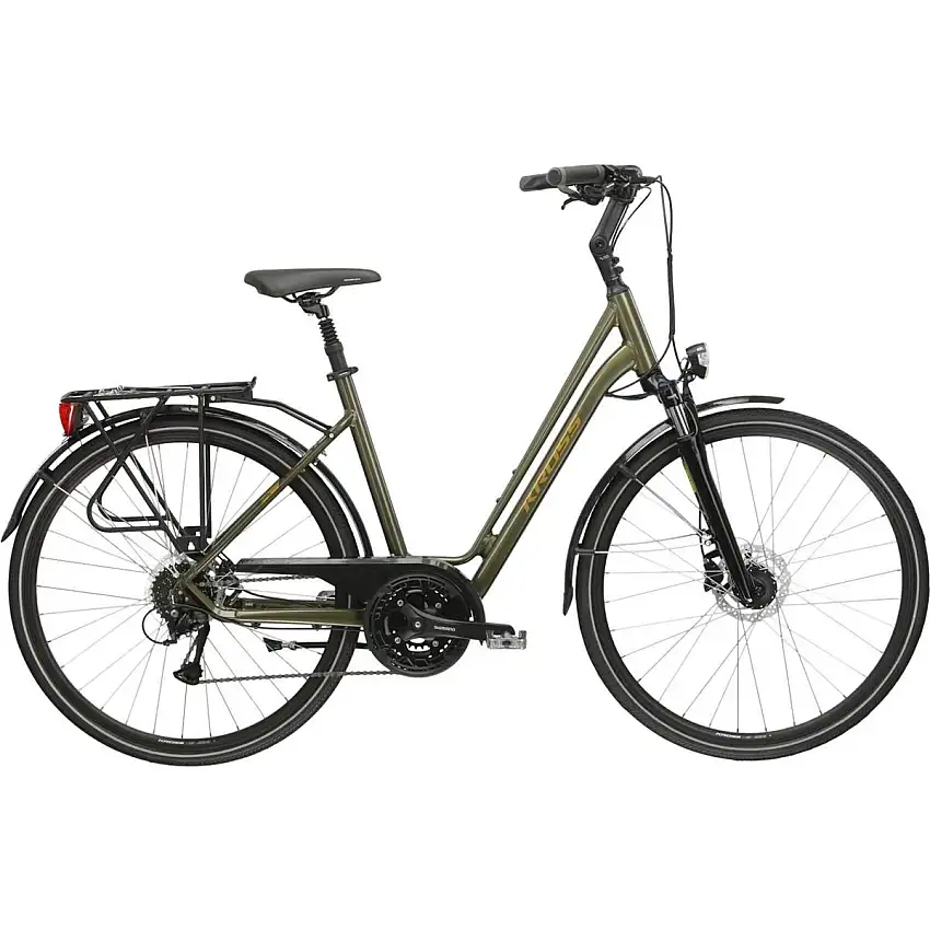 Cityhybrid Kross Sentio 4.0 Green/Brown