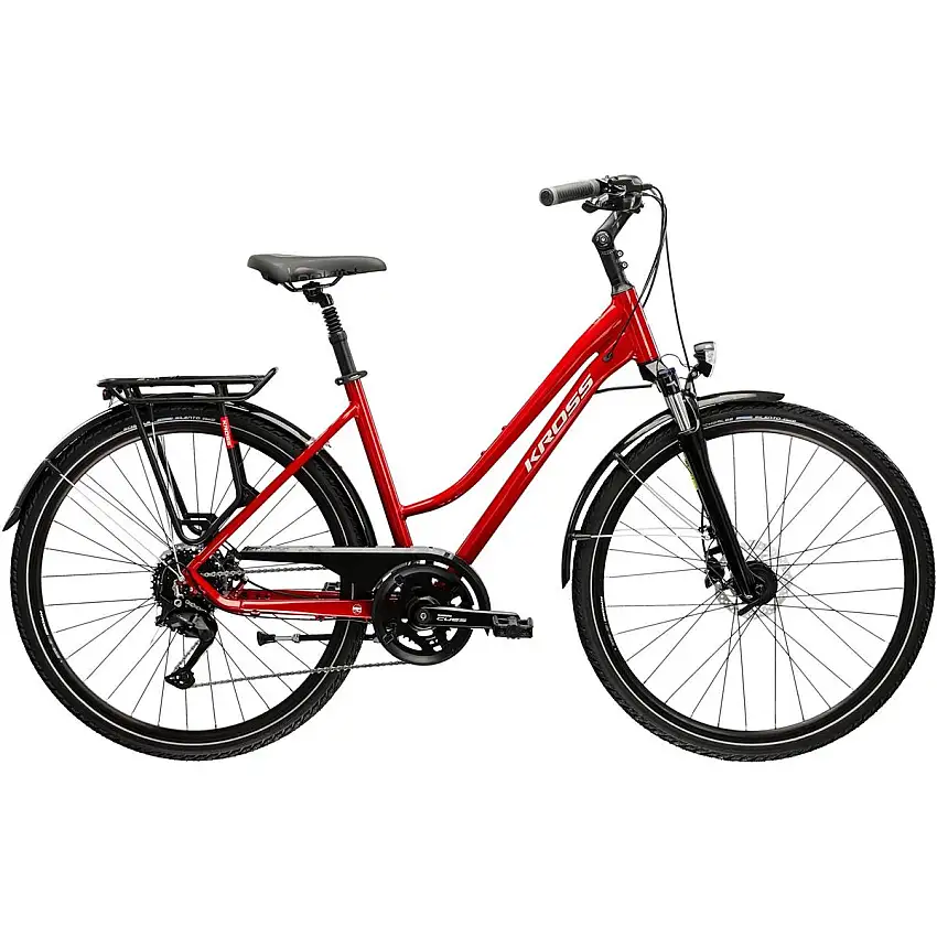 Cityhybrid Kross Trans 5.0 Lady Red/Silver