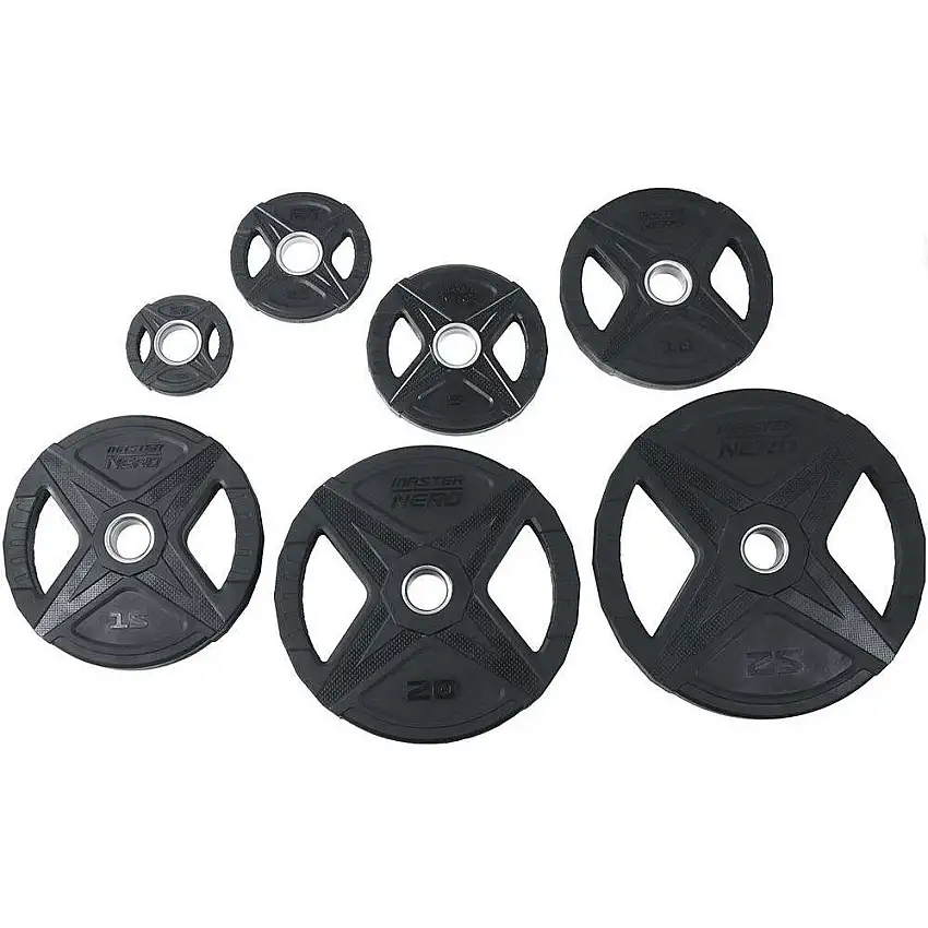 Viktskivor Master Fitness Gummerade Nero Rubber Plate 20kg