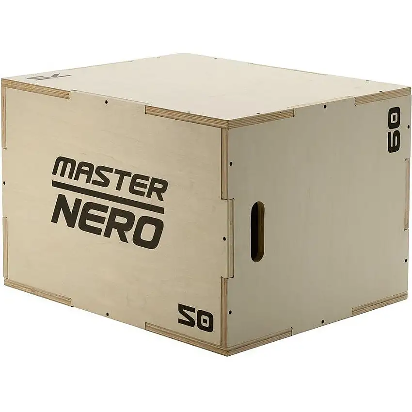 Plyobox Master Fitness Nero Plyo Woodbox 40-50-60