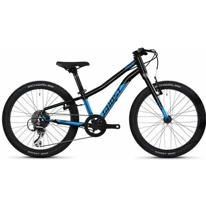 Barncykel Ghost Kato 20 Pro Black/Blue