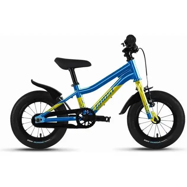 Barncykel Ghost Powerkid 12 Blue/Yellow