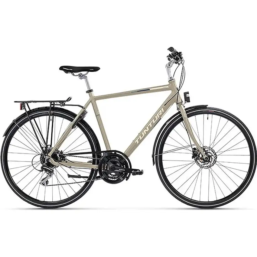 Cityhybrid Tunturi TX500 High Matt Creme/Blue