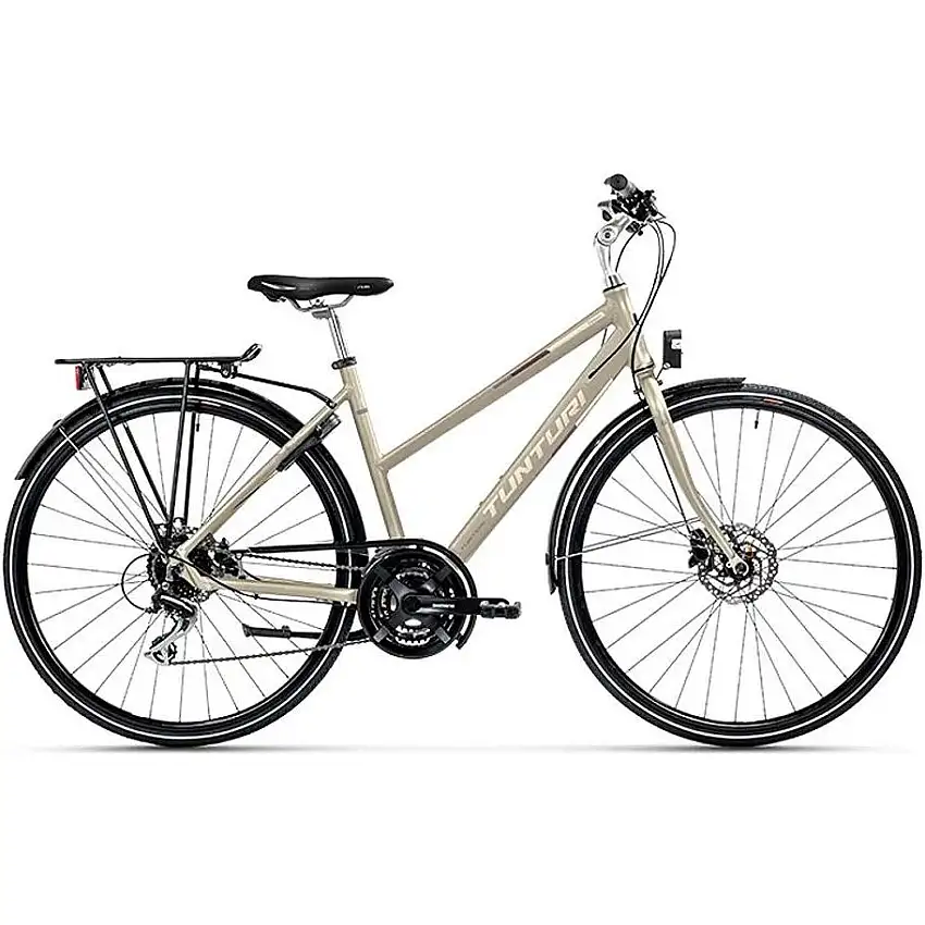 Cityhybrid Tunturi TX500 Mid Matt Creme/Rose