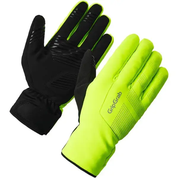 GripGrab RIDE 2 Vattentäta Vinterhandskar Yellow Hi-Vis