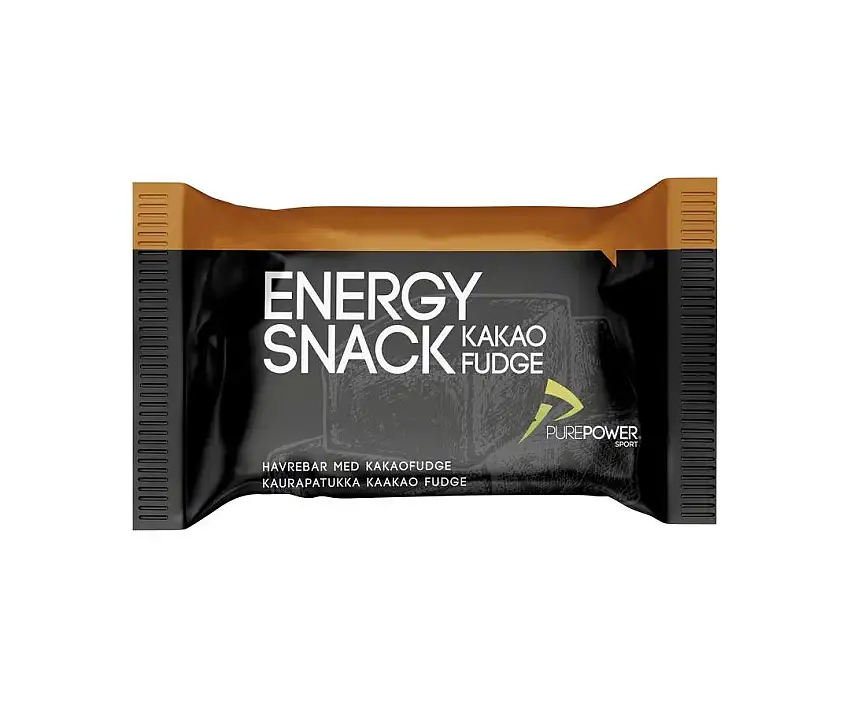 Energibar PurePower Energy Snack 60 g Kakao Fudge