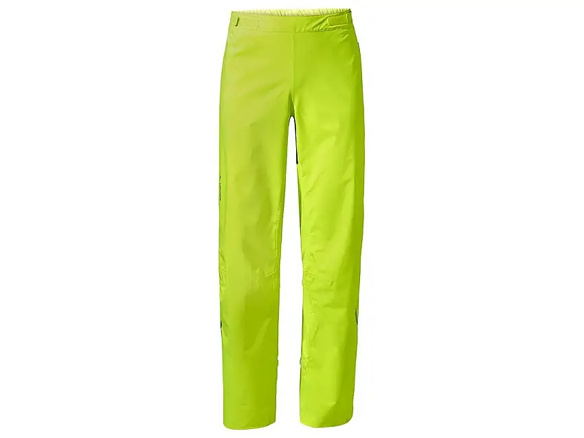 Cykelbyxor Vaude Moab Rain Pants Herr Neon Yellow