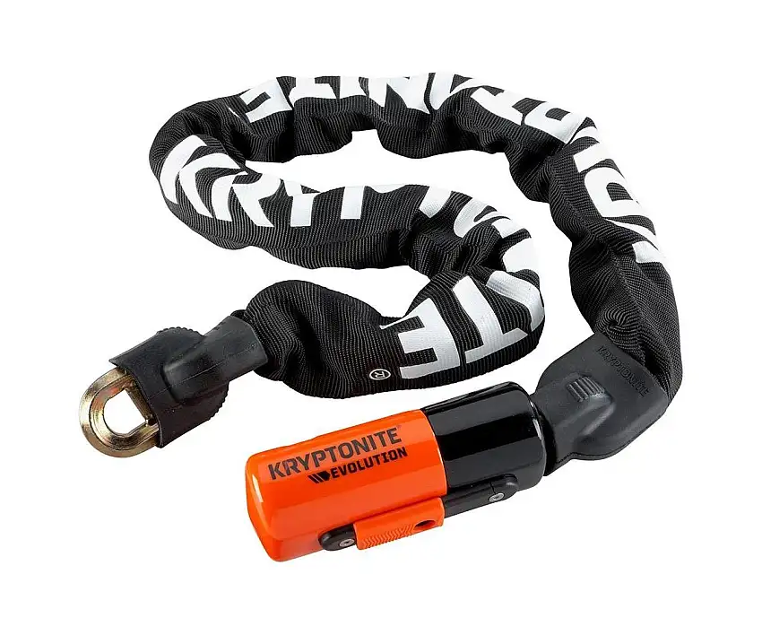 Kättinglås Kryptonite Evolution Chain 4 1012 Svart 10mm x 120cm SSF-Godkänt