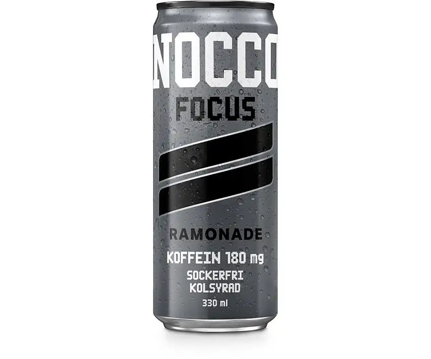 Energidryck Nocco Focus 330ml Ramonade