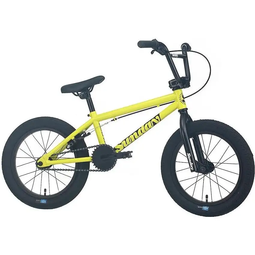 BMX Sunday Blueprint Yellow 16"